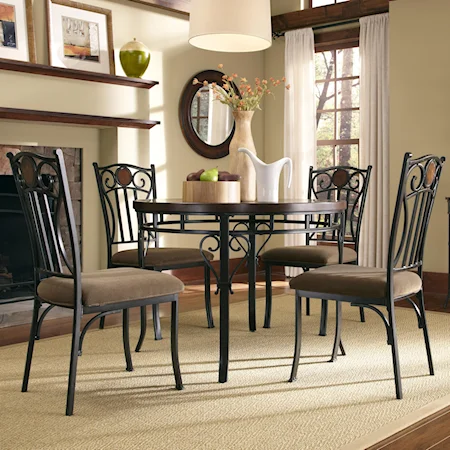 5 Piece Abbey Road Dining Table & Chairs